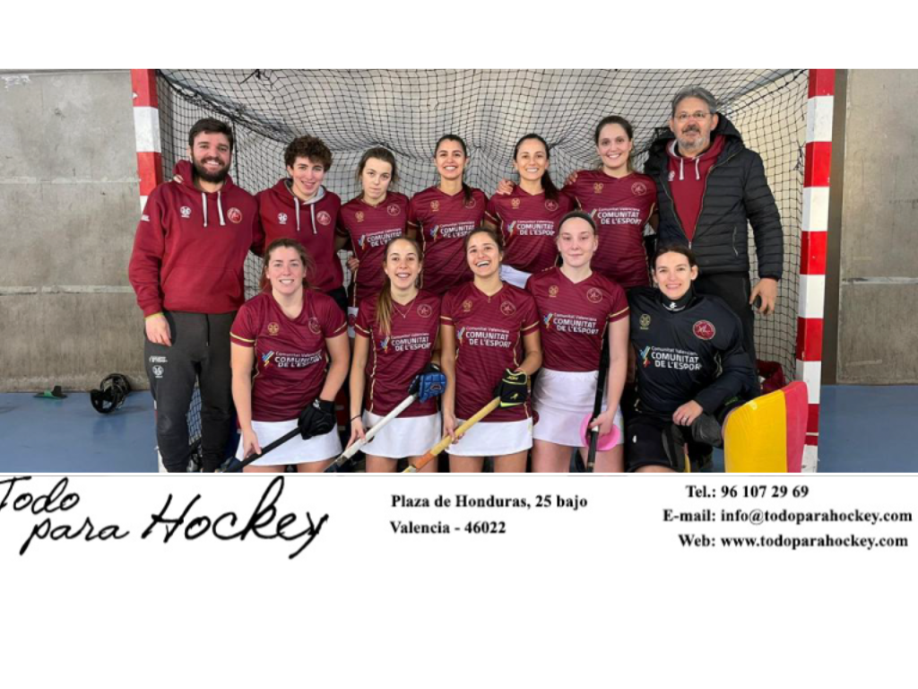 El CH Xaloc campeón de primera femenina de hockey sala El